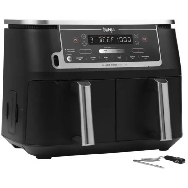 Ninja AF451EU, 2470W, 9.5L, Air Fryer, Black