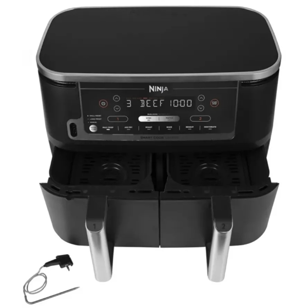 Ninja AF451EU, 2470W, 9.5L, Air Fryer, Black