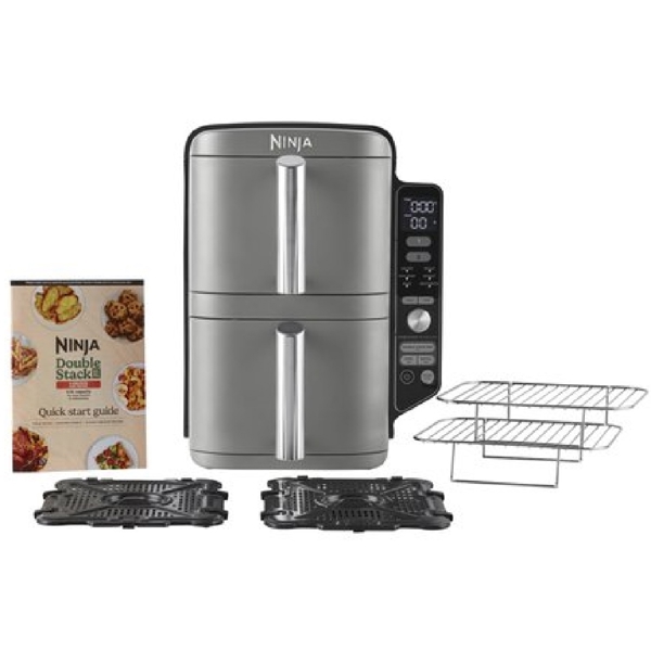 აეროგრილი Ninja SL400EU, 2470W, 9.5L, Air Fryer, Grey