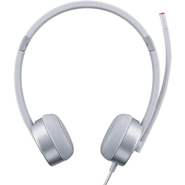 Lenovo GXD1E71386 100 Stereo Analog, Headset, Wired, 3.5mm, Silver