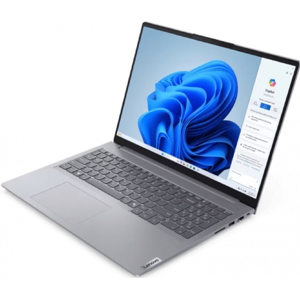 ნოუთბუქი Lenovo 21MS008RRU ThinkBook 16 G7, 16'', Ultra 7-155H, 16GB, 512GB SSD, Integrated, Arctic Grey