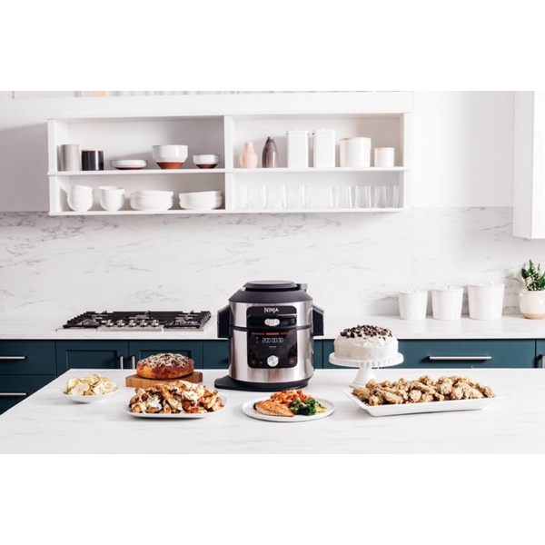 მულტსახარში Ninja OL650EU, 1760W, 7.5L, Multifunction Cooker, Silver/Black