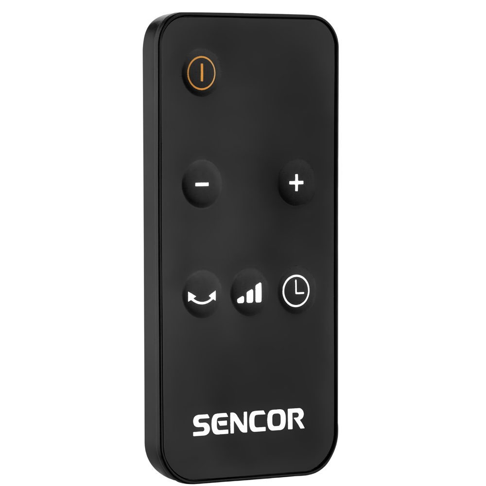 Sencor SFH 8990BK, 2000W,  24m², Electric Heater, Black