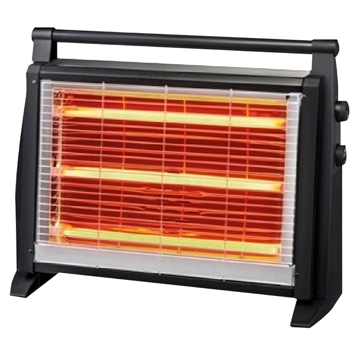 ინფრაწითელი გამათბობელი Kumtel LX-2831M, 1800W, 20m², Electric Infrared Heater, Black