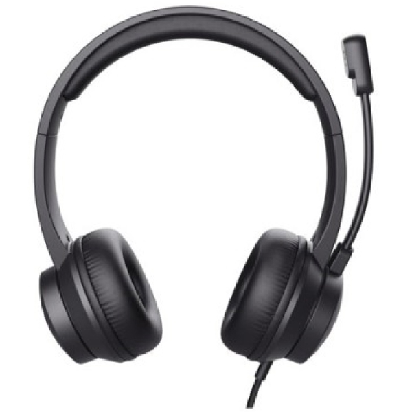 ყურსასმენი Trust 25088 Ayda, Headset, Wired, USB, Black