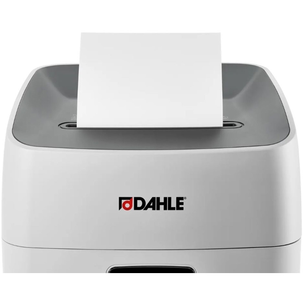 Dahle DIN 66399 P-4 PaperSIde 404P, Document Shredder, White