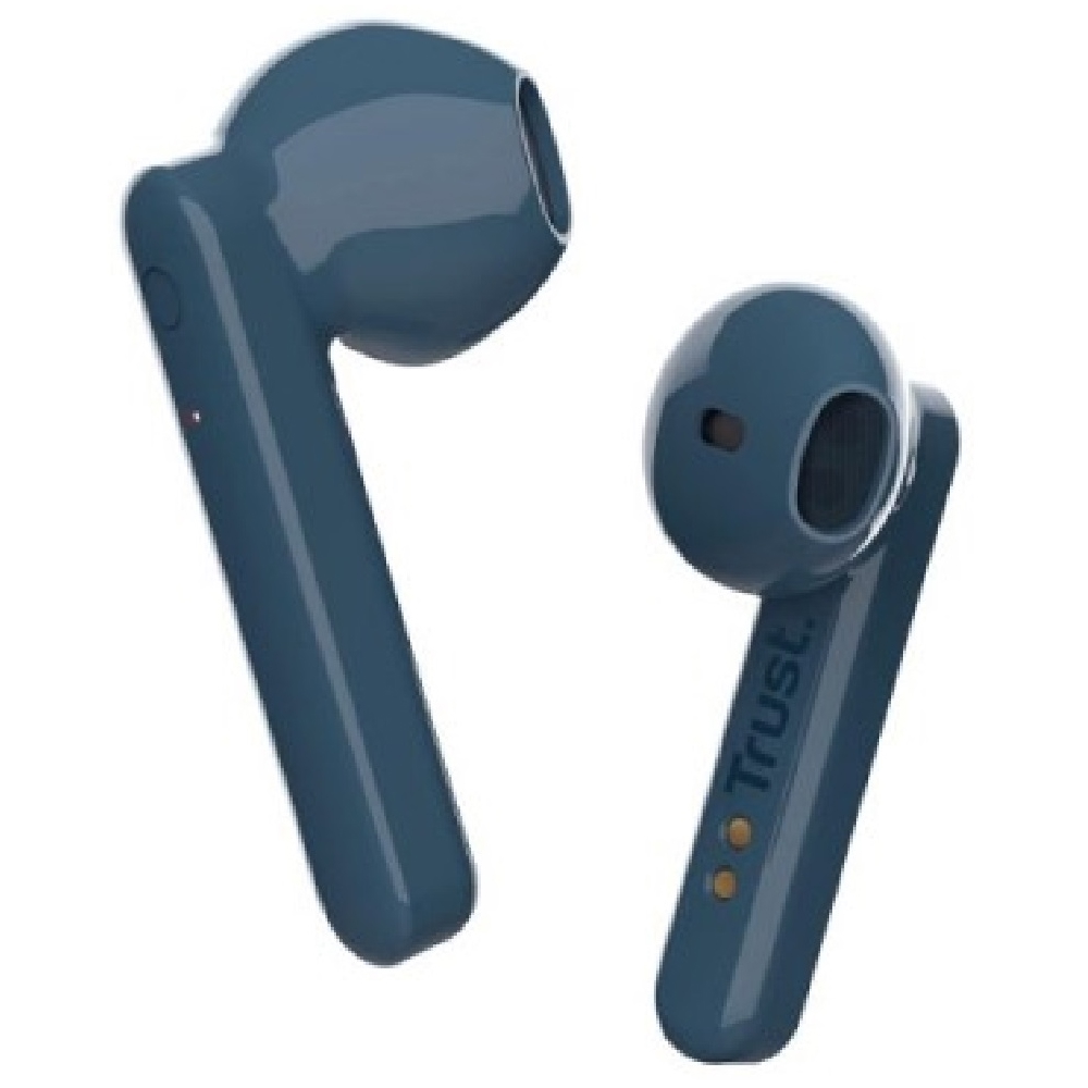 Trust 23780 Primo Touch, Earbuds, Wireless, Bluetooth, Blue