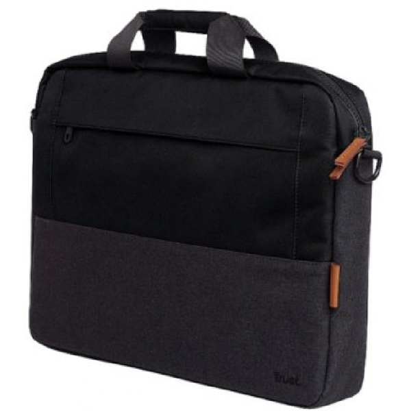 ნოუთბუქის ჩანთა Trust 25246 Lisboa, 16", Laptop Bag, Black