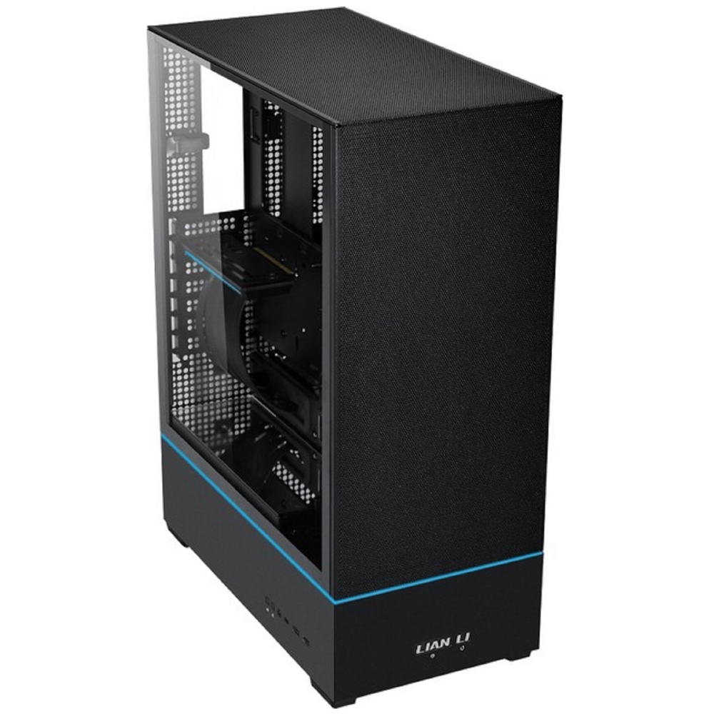 ქეისი Lian Li G99.SUP01X.00 Computer Case, Small Tower, ATX, 2xUSB3.0, USBC3.1, Black