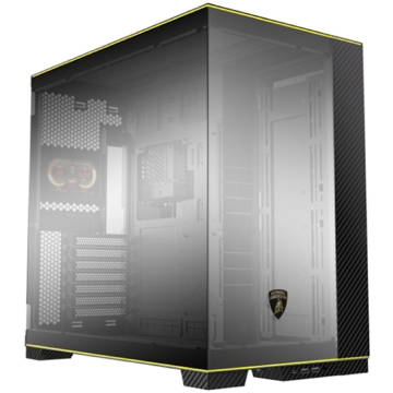 ქეისი Lian Li G99.O11DERGBL.00 Lamborghini Edition, Computer Case, MidT, E-ATX, 2xUSB3.0, 1xUSBC3.1, Black