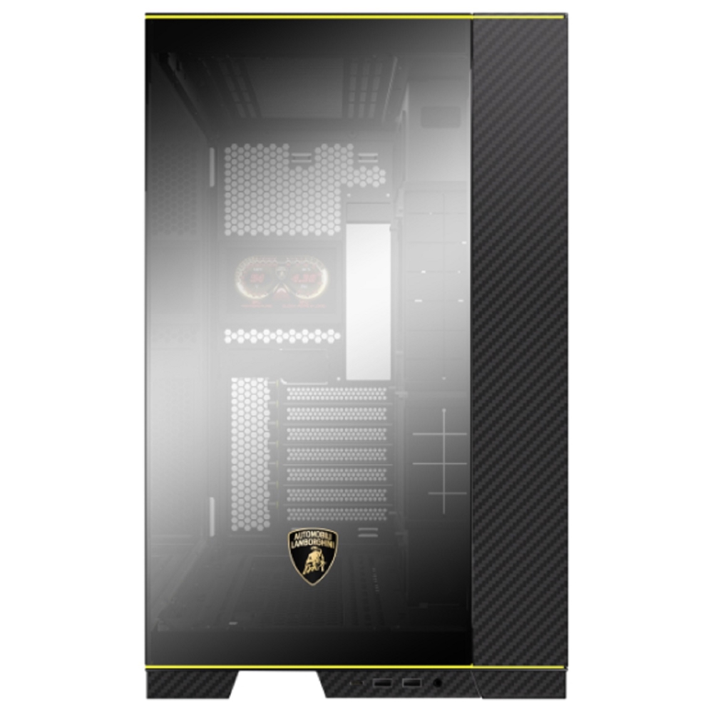 ქეისი Lian Li G99.O11DERGBL.00 Lamborghini Edition, Computer Case, MidT, E-ATX, 2xUSB3.0, 1xUSBC3.1, Black