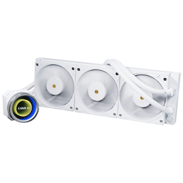 Lian Li G89.GA2P36W.01 GA II Trinity Performance 360, 120mm, 3000RPM, Liquid Cooling, White