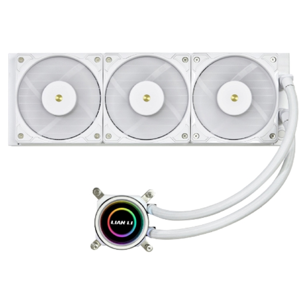 Lian Li G89.GA2P36W.01 GA II Trinity Performance 360, 120mm, 3000RPM, Liquid Cooling, White