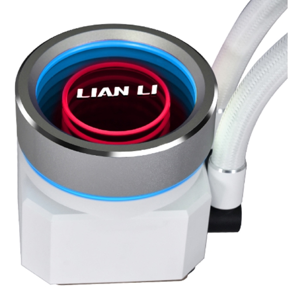 Lian Li G89.GA2P36W.01 GA II Trinity Performance 360, 120mm, 3000RPM, Liquid Cooling, White