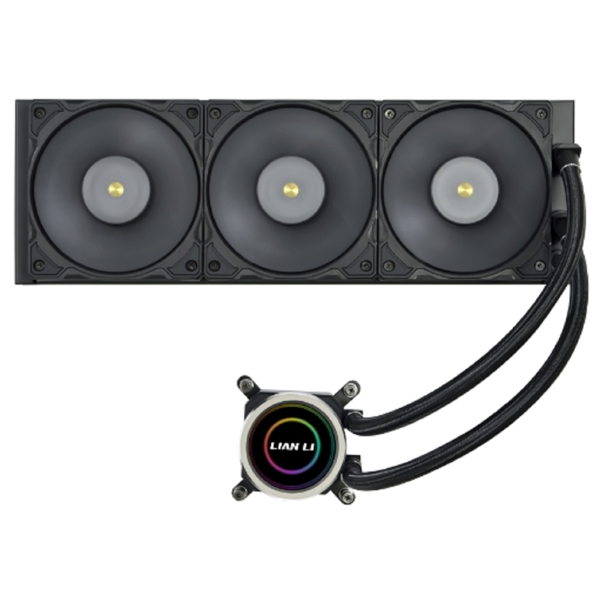 Lian Li G89.GA2P36B.01 GA II Trinity Performance 360, 120mm, 3000RPM, Liquid Cooling, Black