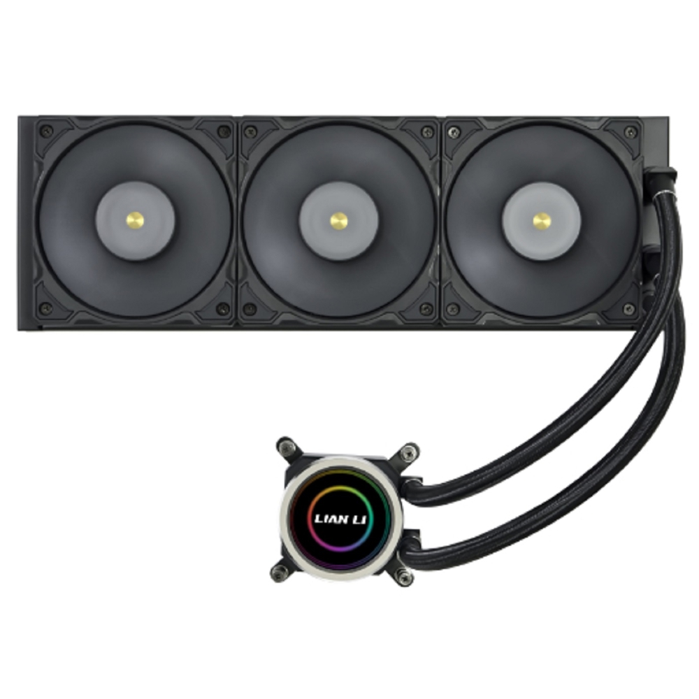 Lian Li G89.GA2P36B.01 GA II Trinity Performance 360, 120mm, 3000RPM, Liquid Cooling, Black