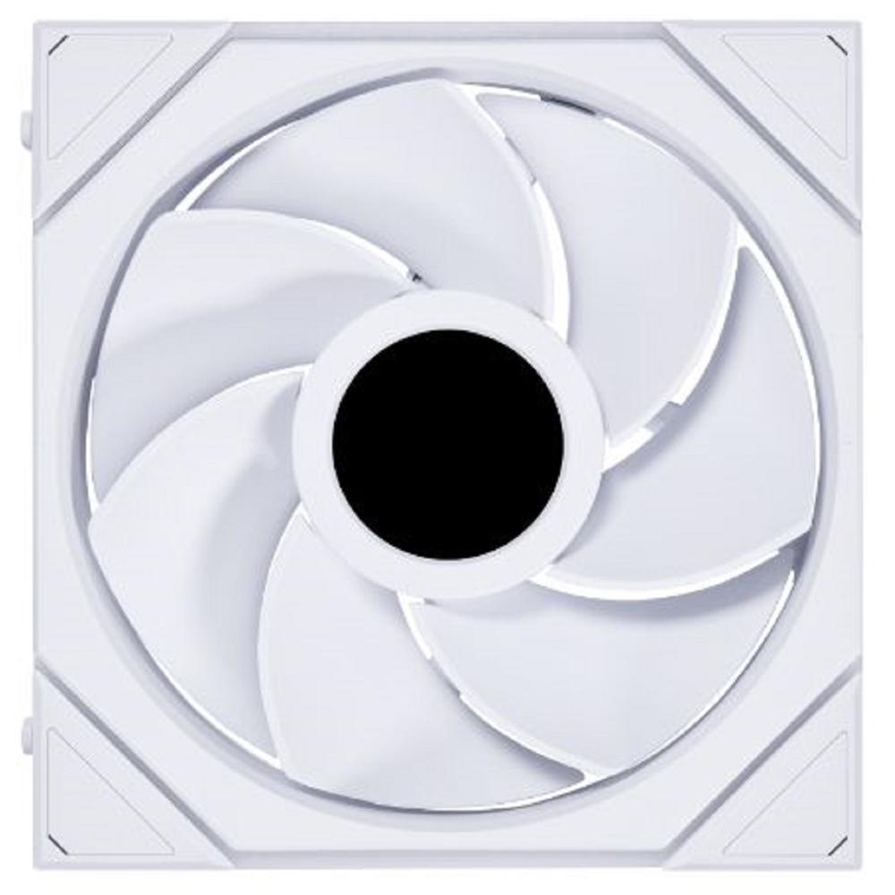 Lian Li G99.14RTLLCD1W.00 UNI FAN TL LCD 140 REVERSE BLADE, 140mm, 1600rpm, Cooler, White