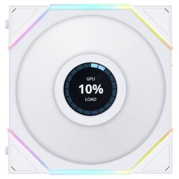 ‎Lian Li G99.12TLLCD1W.00 UNI FAN TL LCD 120, 120mm, 1900rpm, Cooler, White