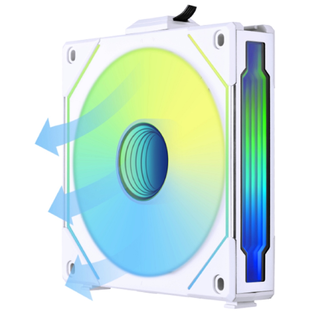 ქულერი ‎Lian Li G99.12RSLIN1W.00 UNI FAN SL-INF 120 REVERSE BLADE, 120mm, 2100rpm, White