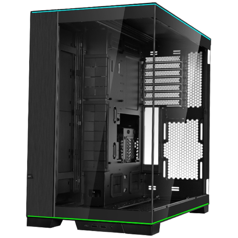 Lian Li G99.O11DERGBX.00, Computer Case, ChassisT, E-ATX, ATX, M-ATX, MINI-ITX, 2xUSB3.0, 1xUSBC3.1, Black