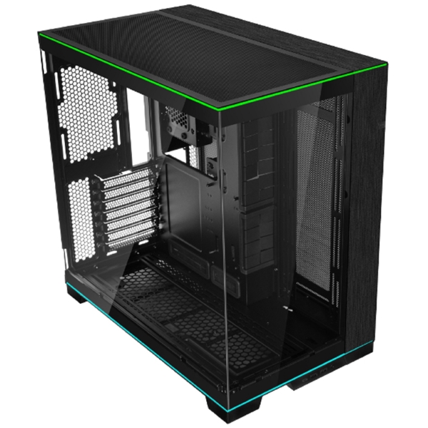 ქეისი Lian Li G99.O11DERGBX.00, Computer Case, ChassisT, E-ATX, ATX, M-ATX, MINI-ITX, 2xUSB 3.0, 1xUSBC 3.1, Black