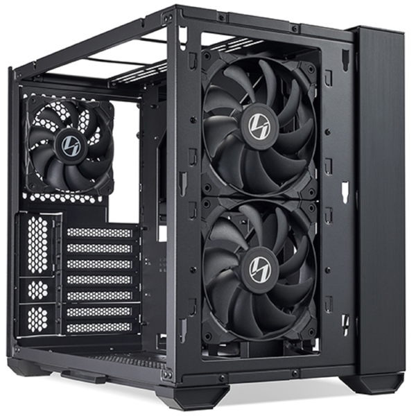 Lian Li G99.O11AMX.00 O11, Computer Case, SmallT, E-ATX, ATX, MicroATX, MiniITX, 2xUSB3.0, 1xUSBC3.1, Black