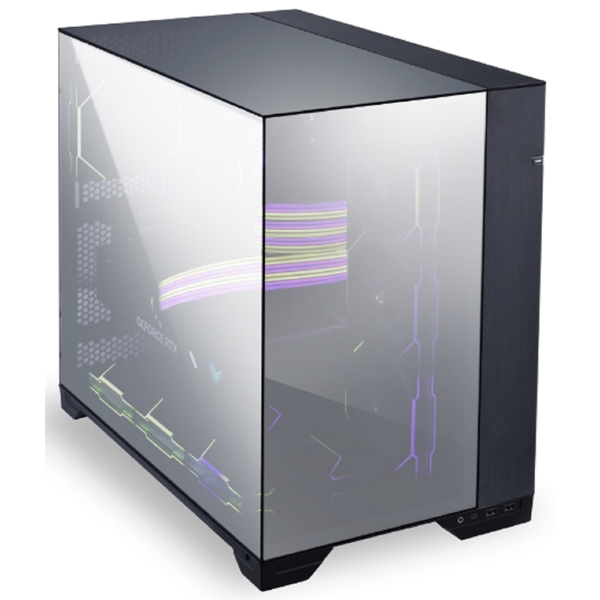 ქეისი Lian Li G99.O11VC.00 O11 Vision, Computer Case, MidT, EATX, 2xUSB3.0, 1xUSBC, Chrome