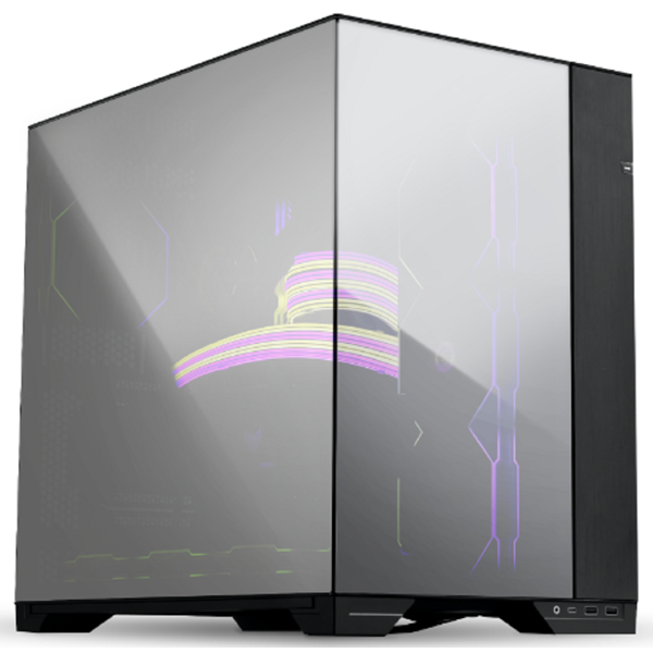 ქეისი Lian Li G99.O11VC.00 O11 Vision, Computer Case, MidT, EATX, 2xUSB3.0, 1xUSBC, Chrome