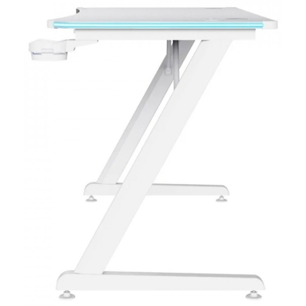 Gaming მაგიდა Trust GXT709W Luminus, Gaming Desk, White