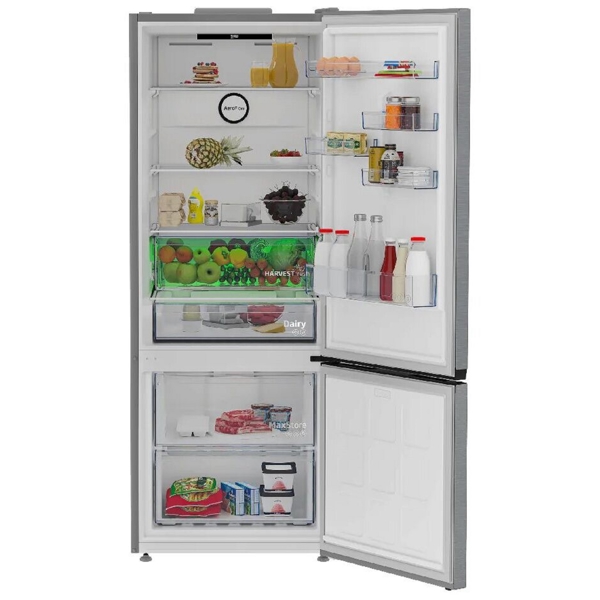 მაცივარი Beko B3RCNE534HXB, A++, 440L, Refrigerator, Silver