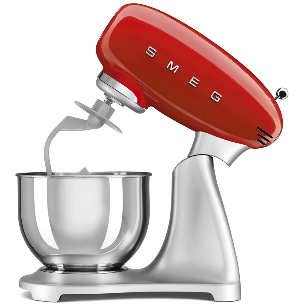 Smeg SMF02RDEU, 800W, 4.8L, Food Processor, Red