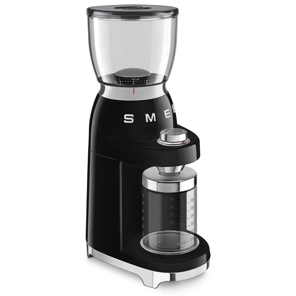 ყავის საფქვავი Smeg CGF11BLEU, 150W, Electric Coffee Grinder, Black