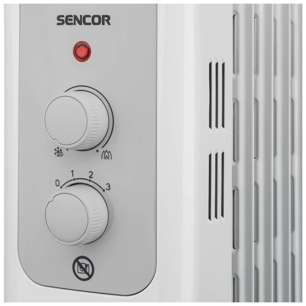 SENCOR SOH 3209WH, 2000W, Oil Radiator, White