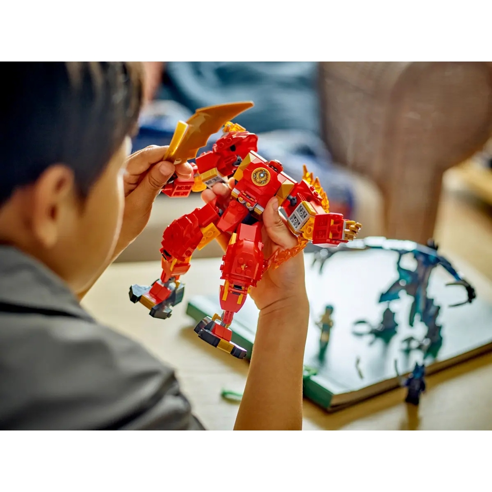 Lego 71808, Kai's Elemental Fire Mech