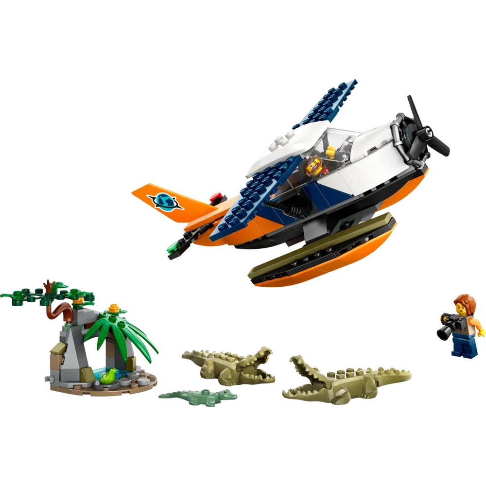 ასაწყობი კონსტრუქცია Lego 60425, Jungle Explorer Water Plane