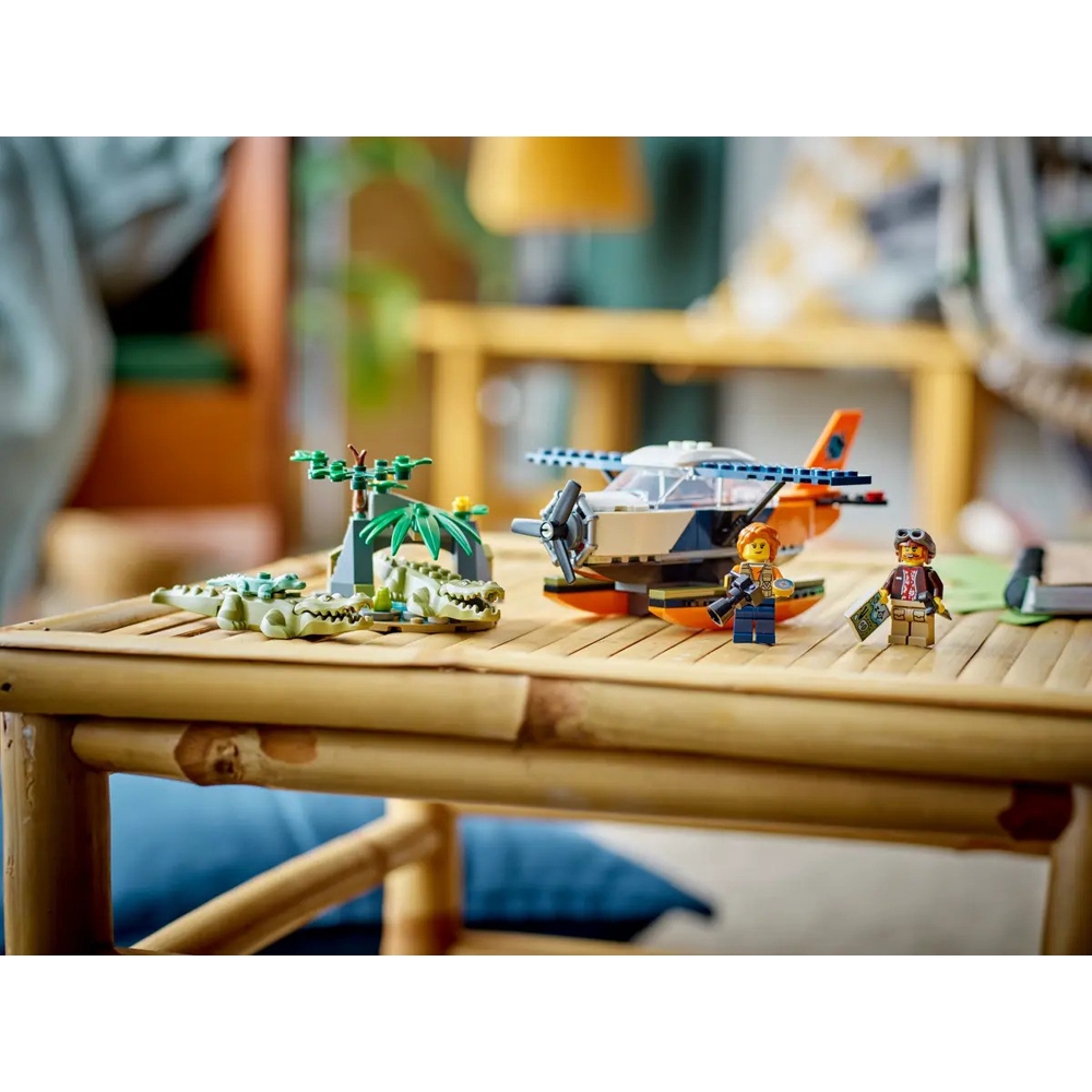 ასაწყობი კონსტრუქცია Lego 60425, Jungle Explorer Water Plane