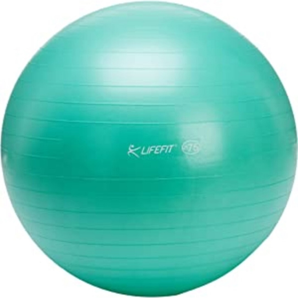 გიმნასტიკის ბურთი Lifefit 531GYMT7501, 200Kg, Gymnastic Ball, Green