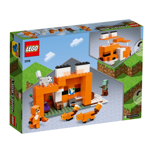 ასაწყობი კონსტრუქცია Lego 21178, The Fox Lodge