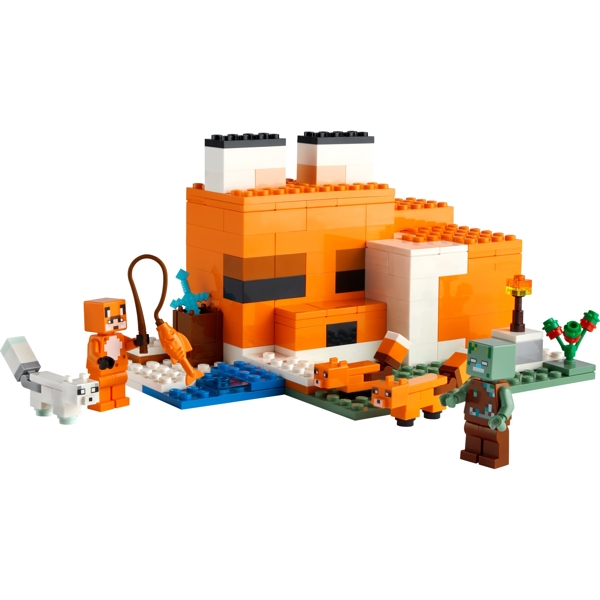 ასაწყობი კონსტრუქცია Lego 21178, The Fox Lodge