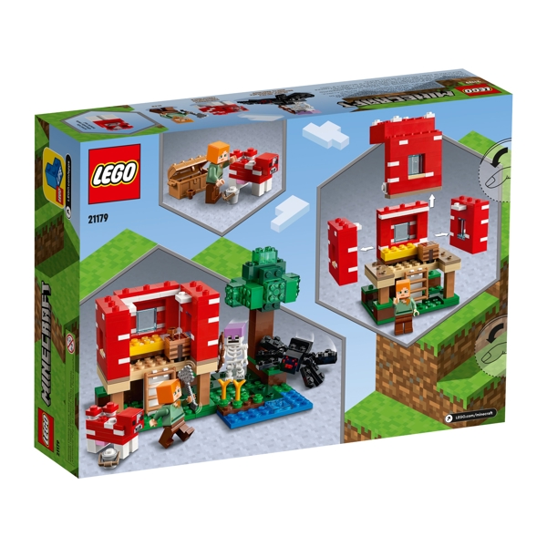 Lego 21179, The Mushroom House