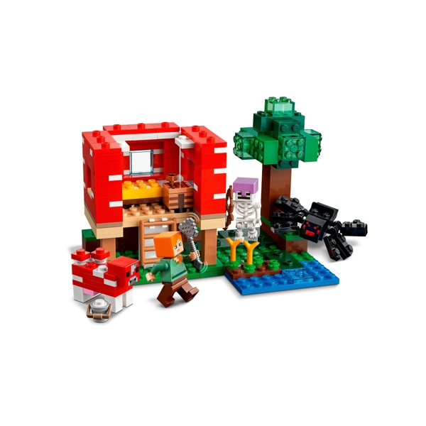 Lego 21179, The Mushroom House