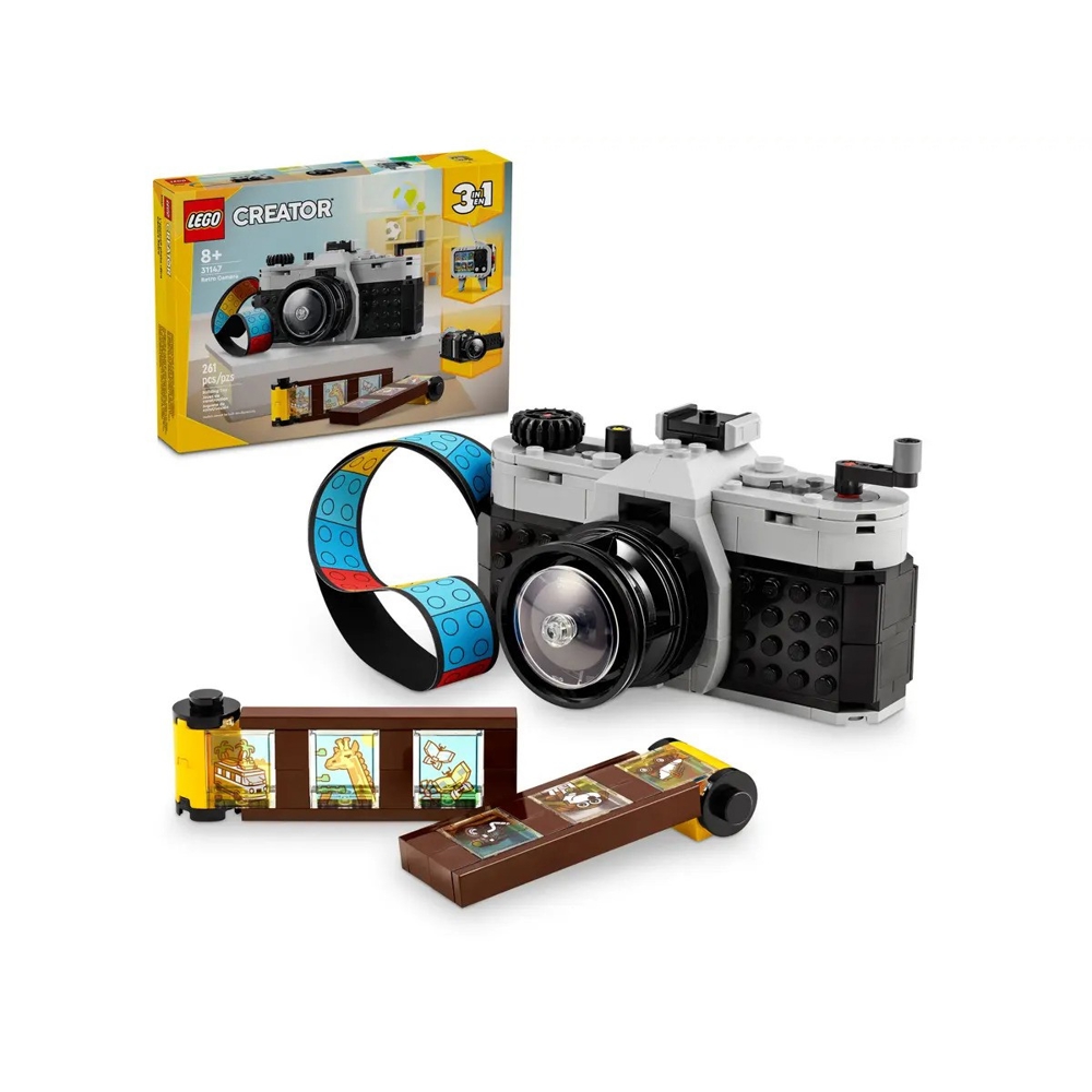 ასაწყობი კონსტრუქცია Lego 31147, Retro Camera