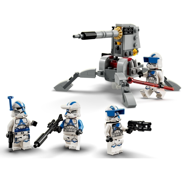 ასაწყობი კონსტრუქცია Lego 75345, 501st Clone Troopers Battle Pack