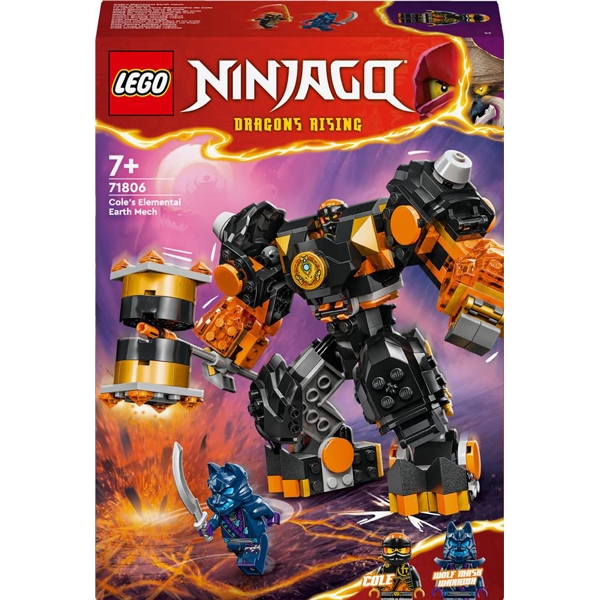 Lego 71806, Cole's Elemental Earth Mech