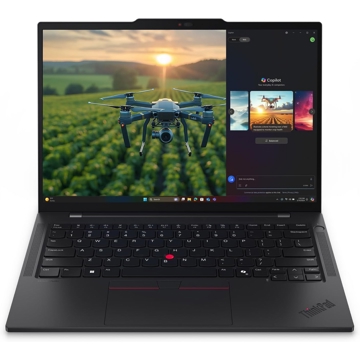 ნოუთბუქი Lenovo 21N1000ERT ThinkPad, 14", Snapdragon X Elite X1E-78-100, 32GB, 1TB SSD, Integrated, W11P, Black