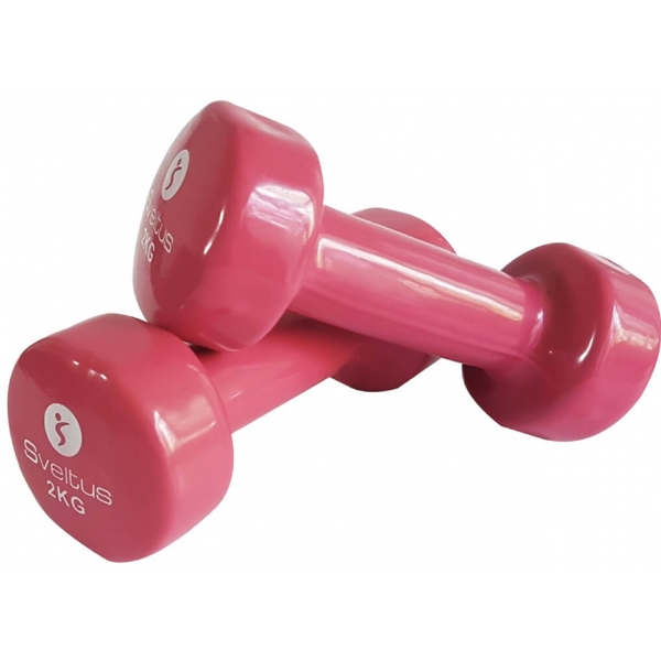 ჰანტელები Sveltus 533SV1182, 2Kg, Pink