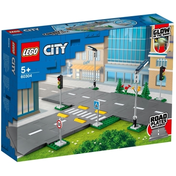 ასაწყობი კონსტრუქცია Lego 60304, Road Plates