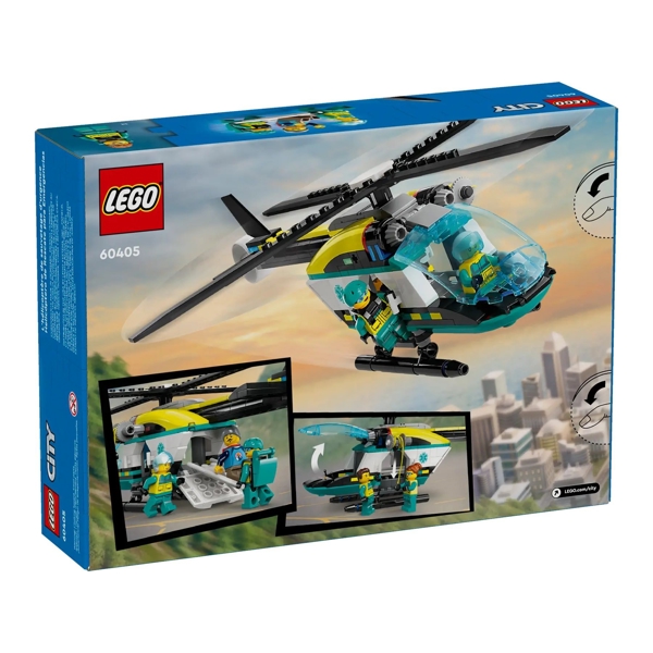 Lego 60405, Emergency Rescue Helicopter