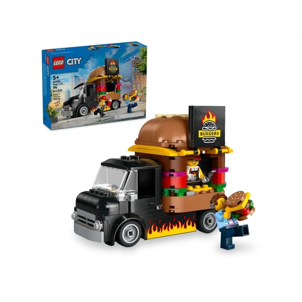 ასაწყობი კონსტრუქცია Lego 60404, Burger Truck