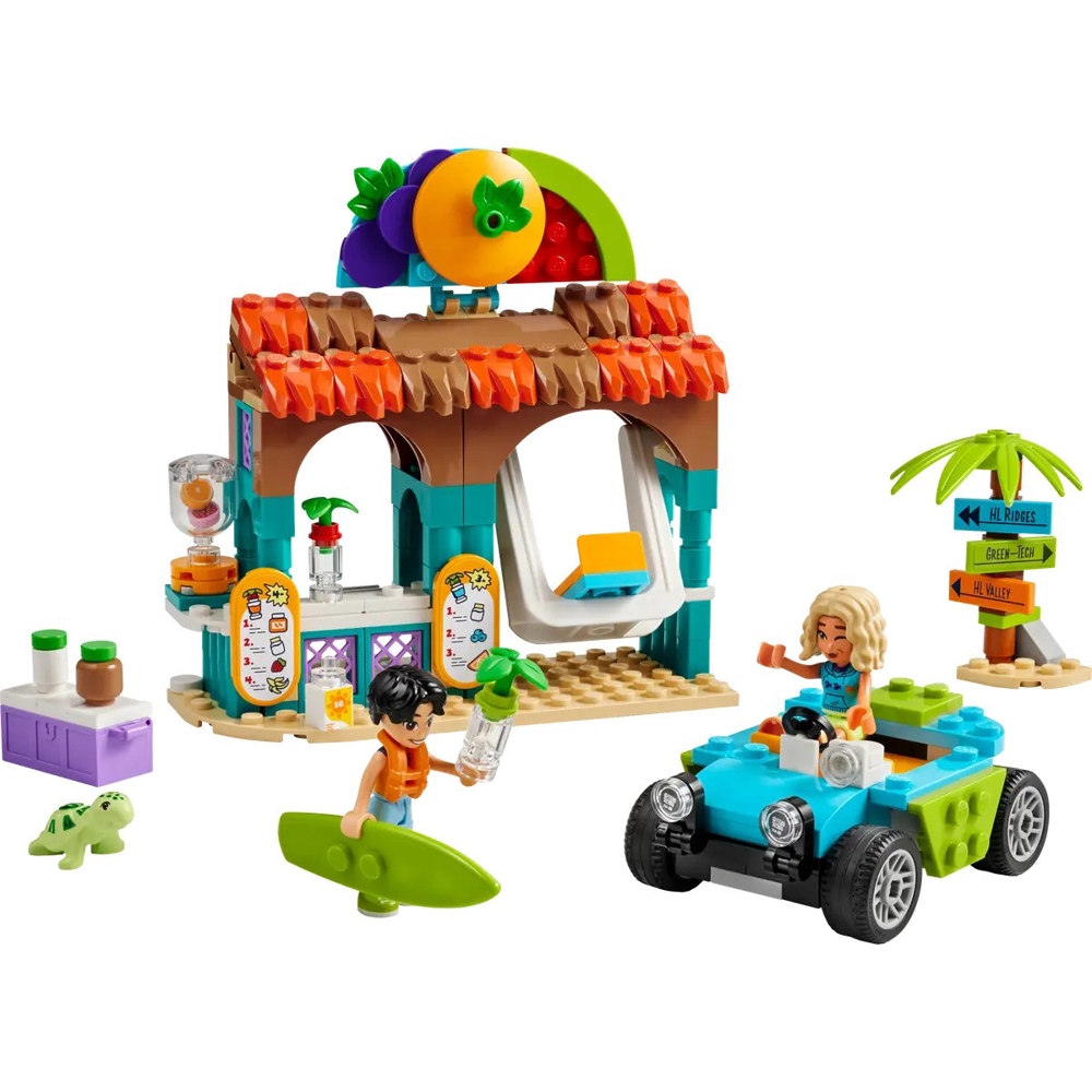ასაწყობი კონსტრუქცია Lego 42625, Beach Smoothie Stand